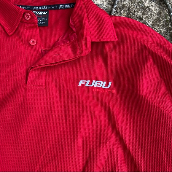 Vintage Fubu 3X Windbreaker and Silk allover print shirt - Picture 2 of 6